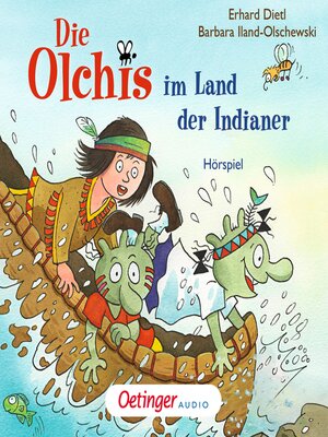 cover image of Die Olchis im Land der Indianer